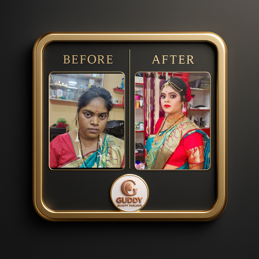 Guddy Beauty Parlour Before After 4