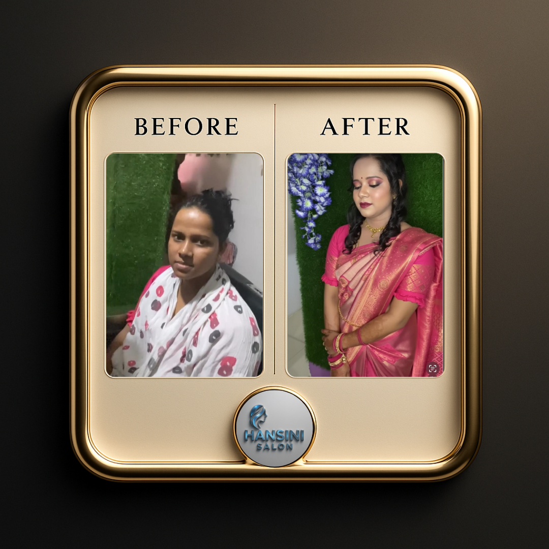Hansini Salon Before After 4
